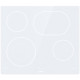 Gorenje ECT643SYW beépíthető fehér Simplicity főzőlap, 60x52x5.4 cm