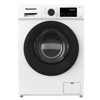 Hausmeister HM2711 elöltöltős mosógép, 7kg 1200 f.. inverter motor, MAGYAR kezelőpanellel, 44cm mély, gőzmosás, 60x44x85 cm 