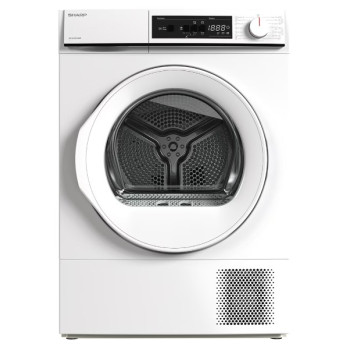 Sharp KD-NHA7S6GWE-EE hőszivattyús szárítógép, 7 kg, 59.6x52.5x84.5 cm 