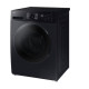 Samsung WD11DG5B15BBLE mosó-szárítógép, gőz, Wifi, 11/6 kg, 60x63.3x85 cm, fekete szín 