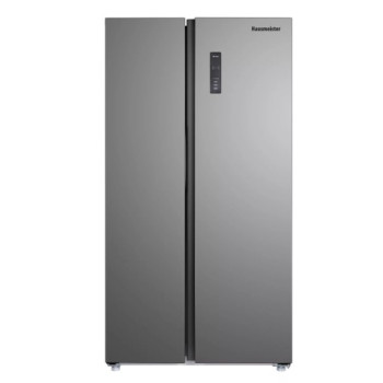 Hausmeister HM 3301 No Frost side by side hűtőszekrény, 333/192L,inverter motor, 91.2x64.2x176.2 cm, inox szín 