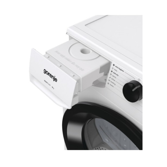 Gorenje D2HNE9C hőszivattyús szárítógép, 9 kg, 59.5x59x84.5 cm, inverter motor