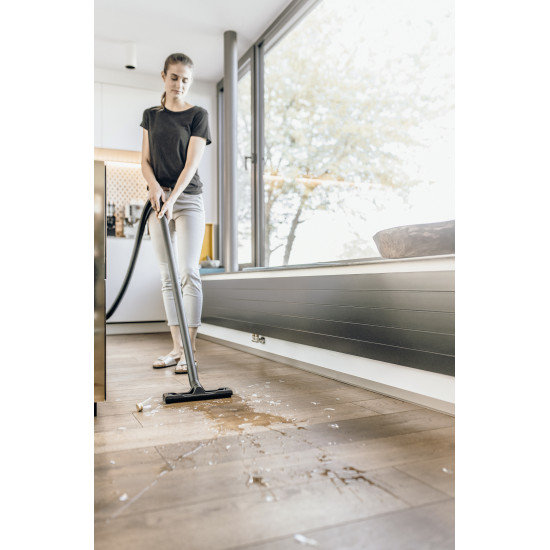Karcher WD 2 PLUS V-12/4/18/C 1.628-009.0 száraz és nedves porszívó, 1000W, sárga szín 