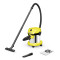 Karcher WD 2 PLUS S V-15/4/18 1.628-050.0 száraz és nedves porszívó, 1000W, sárga/inox szín 
