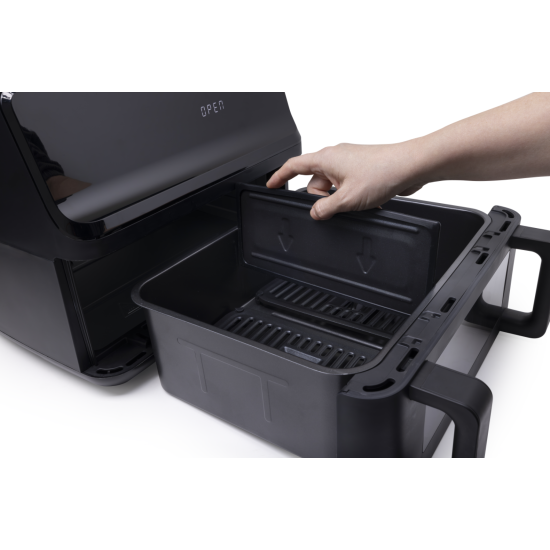 Gorenje AF2700BP forrólevegős sütő, Air Fryer, 9L, 2700W, fekete szín 