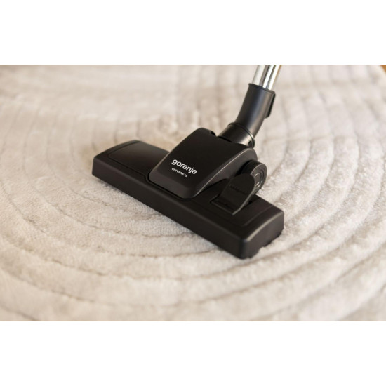 Gorenje VCE01G4AEBK porzsákos porszívó, 800W, fekete szín 