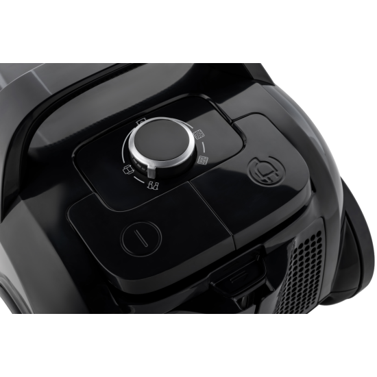 Gorenje VCE01G4AEBK porzsákos porszívó, 800W, fekete szín 