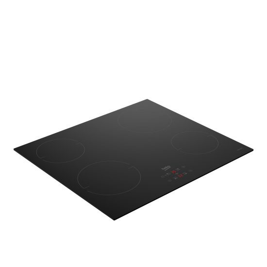 Beko HII64401MT beépíthető indukciós kerámialap, 60x52x5.2 cm, fekete szín 