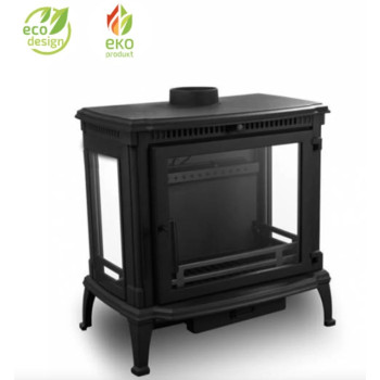 Nordflam Brema ECO öntvény kandalló 3 üveggel 11kW