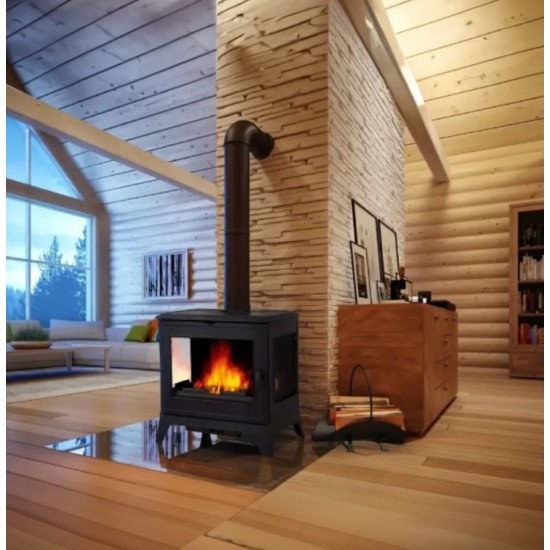 Nordflam Brema ECO öntvény kandalló 3 üveggel 11kW