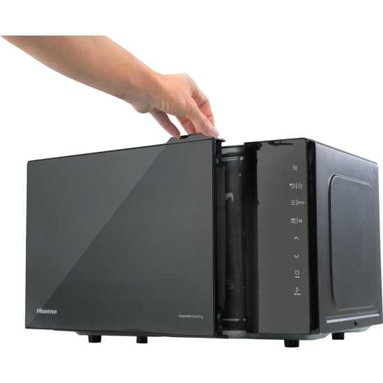 Hisense H23MOBS5HG4 mikrohullámú sütő, 23L, 800W, fekete szín
