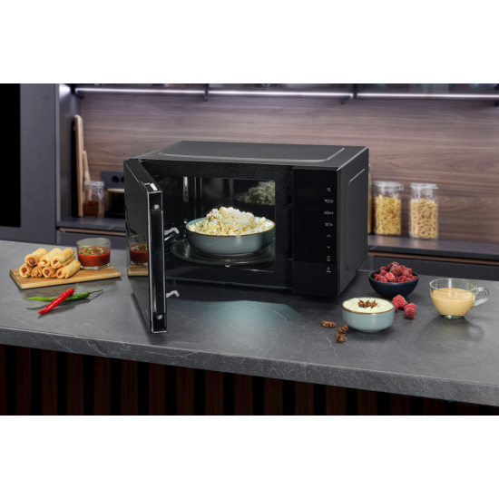Hisense H23MOBS5HG4 mikrohullámú sütő, 23L, 800W, fekete szín