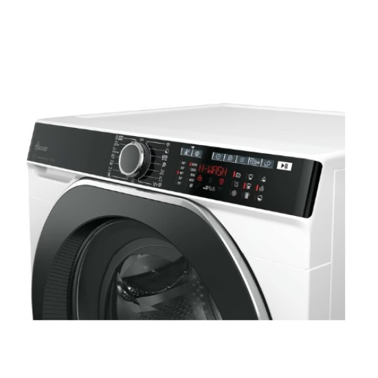 Hoover HWP447AMBC7 elöltöltős mosógép, 7 kg, inverter motor, Wifi, gőz, 60x45x85 cm