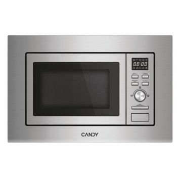 Candy CA20FMW7NG beépíthető mikrohullámú sütő, 20L, 800W, 59.5x34.35x38.2 cm, inox szín 