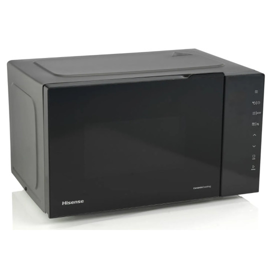 Hisense H23MOBS5HG4 mikrohullámú sütő, 23L, 800W, fekete szín