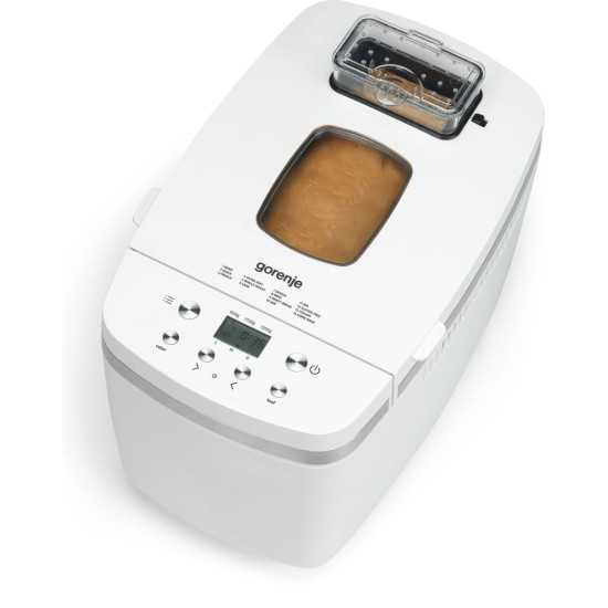 Gorenje BM1350W kenyérsütő, 750W, automatikus magadagoló funkció, fehér szín 