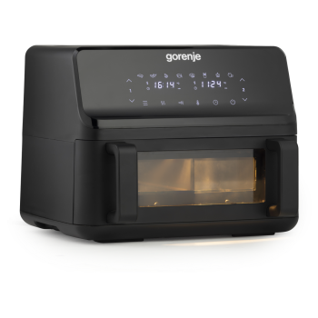 Gorenje AF2700BP forrólevegős sütő, Air Fryer, 9L, 2700W, fekete szín 