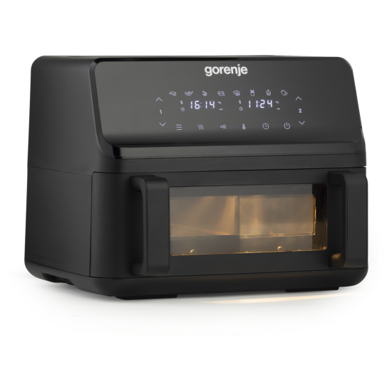 Gorenje AF2700BP forrólevegős sütő, Air Fryer, 9L, 2700W, fekete szín 