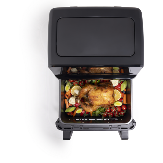 Gorenje AF2700BP forrólevegős sütő, Air Fryer, 9L, 2700W, fekete szín 
