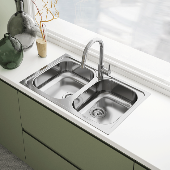 Franke SKX 620-80 mosogatótálca, inox, 80x50 cm, 101.0712.131