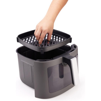 Hisense HAF1900D forrólevegős sütő, Air Fryer, 7L, 1800W, antracit szín 