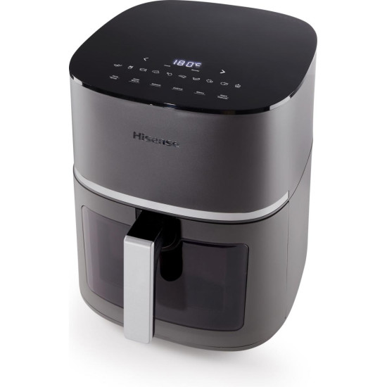 Hisense HAF1900D forrólevegős sütő, Air Fryer, 7L, 1800W, antracit szín 