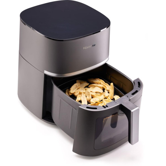 Hisense HAF1900D forrólevegős sütő, Air Fryer, 7L, 1800W, antracit szín 