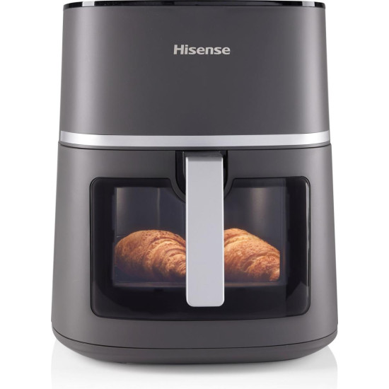 Hisense HAF1900D forrólevegős sütő, Air Fryer, 7L, 1800W, antracit szín 