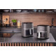 Hisense HAF1900D forrólevegős sütő, Air Fryer, 7L, 1800W, antracit szín 