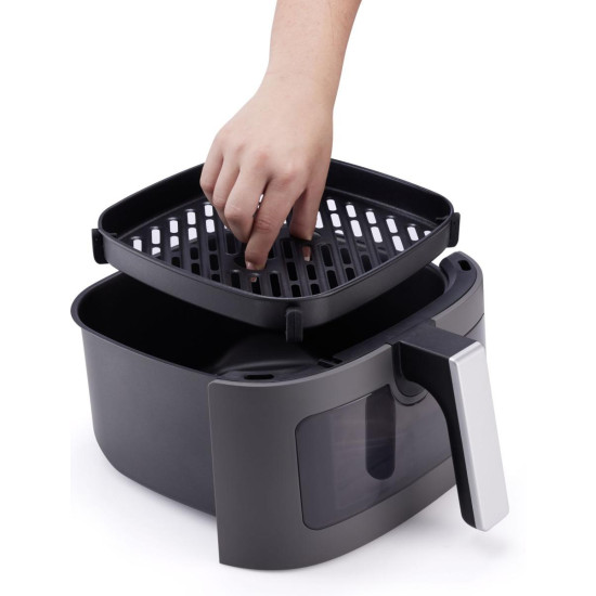 Hisense HAF1900D forrólevegős sütő, Air Fryer, 7L, 1800W, antracit szín 