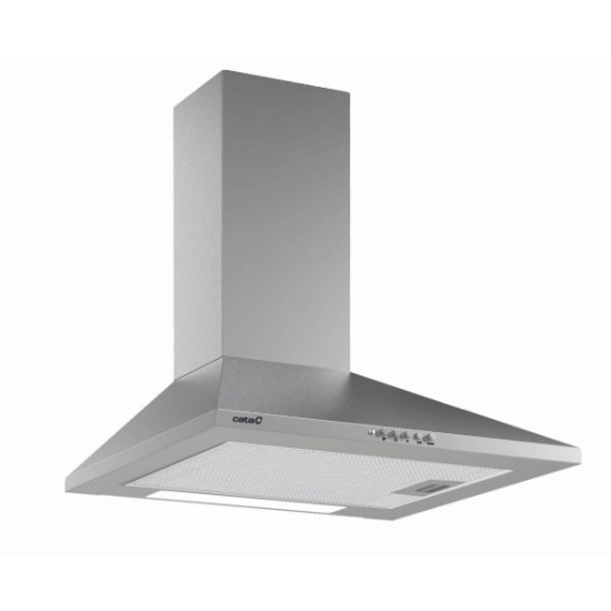 Cata V-500 X/L beépíthető kürtös elszívó, 50 cm széles , inox 