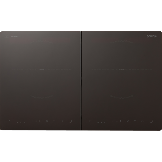 Gorenje ICY3500DGP kétzónás indukciós kerámialap, fekete szín 