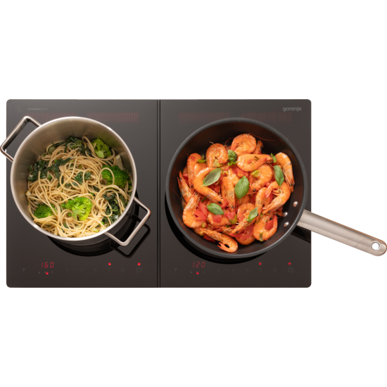 Gorenje ICY3500DGP kétzónás indukciós kerámialap, fekete szín 