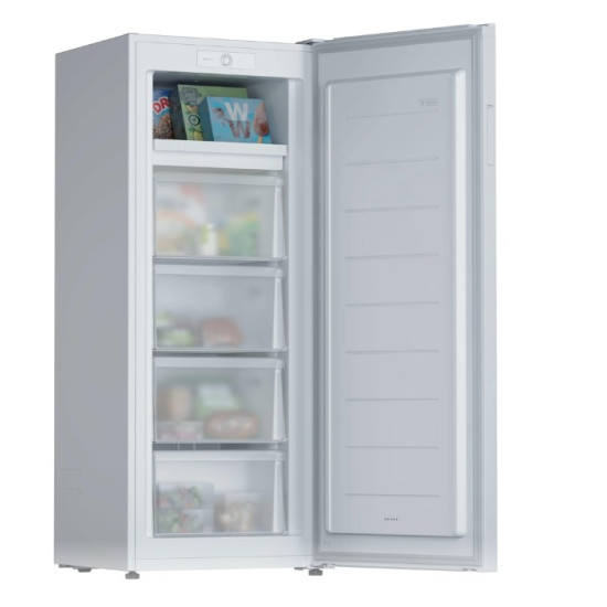 Candy CNUQ2L513EW fagyasztószekrény, 169L, 54.5x57x138 cm, -15 °C-os hőmérsékleten is működik