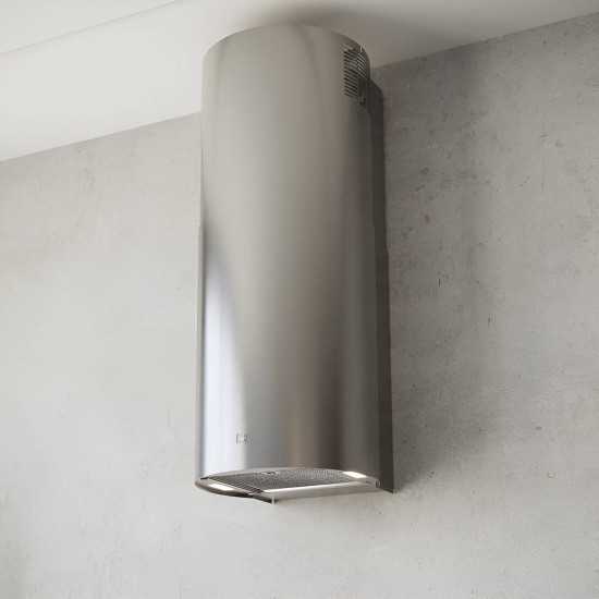 Sirius MO-209 falra szerelhető hengeres elszívó, inox szín 