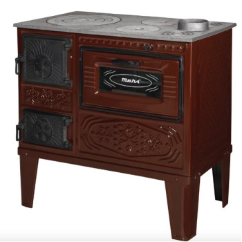 Hunor YTK 210 sparhelt (jobbos) 7,85 kW, barna szín 