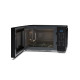 Sharp YC-MS252AE-B mikrohullámú sütő, 25L, 900W, fekete szín 