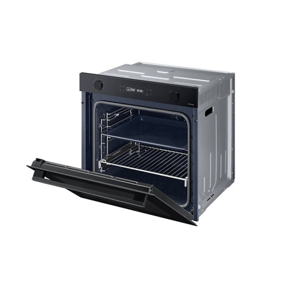 Samsung NV7B41301AK BESPOKE beépíthető légkeveréses sütő, 76 L, pirolitikus tisztítás,Wifi, 56x54.9x57.9 cm, fekete 