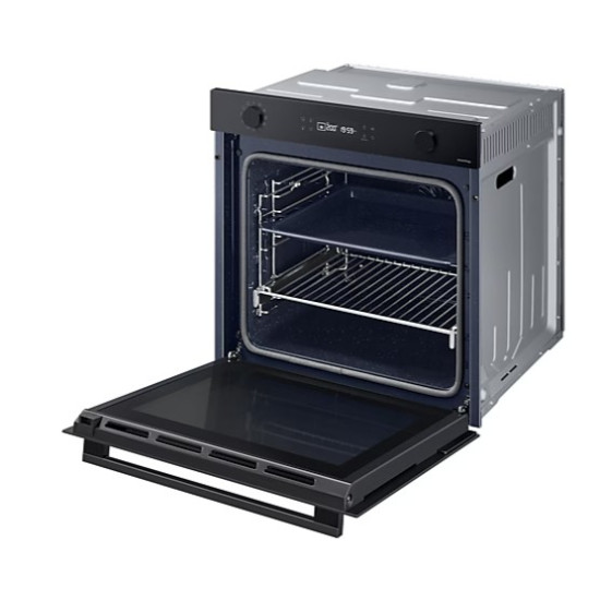 Samsung NV7B41301AK BESPOKE beépíthető légkeveréses sütő, 76 L, pirolitikus tisztítás,Wifi, 56x54.9x57.9 cm, fekete 