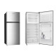 Hausmeister HM3227 felülfagyasztós kombinált hűtőszekrény, 296/97L,69.5x63.5x173 cm, inox 