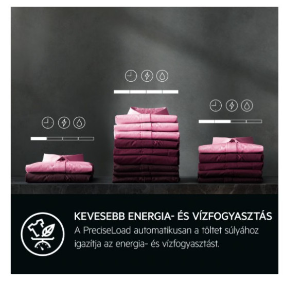 AEG LWR73166OE mosó-szárító gép sötétszürke 10/6kg WIFI, Universaldose, Prosteam®, 1600 f/p. nagy LED kijelző, Ökoinverter, gőzprogramok, 59.7x63.1x84.7 cm