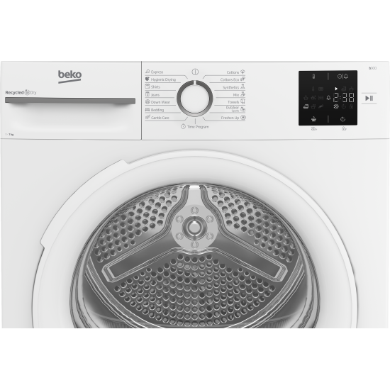 Beko BM3T372E0W hőszivattyús szárítógép, 7 kg, 59.8x54.5x84.6 cm 