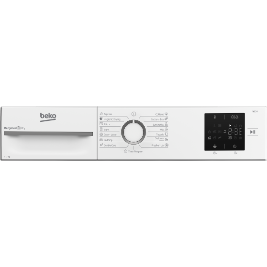 Beko BM3T372E0W hőszivattyús szárítógép, 7 kg, 59.8x54.5x84.6 cm 