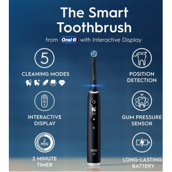 Oral-B iO6 DuoPack Black + Pink elektromos fogkefe 