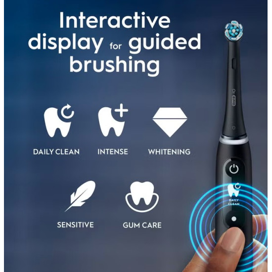 Oral-B iO6 DuoPack Black + Pink elektromos fogkefe 