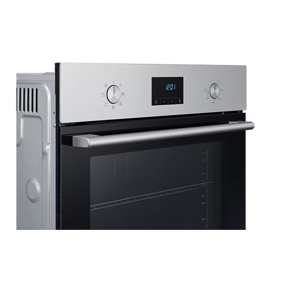 Samsung NV68A1140BS/OL beépíthető sütő, 68L, 59.5x57x59.5 cm, ezüst szín 