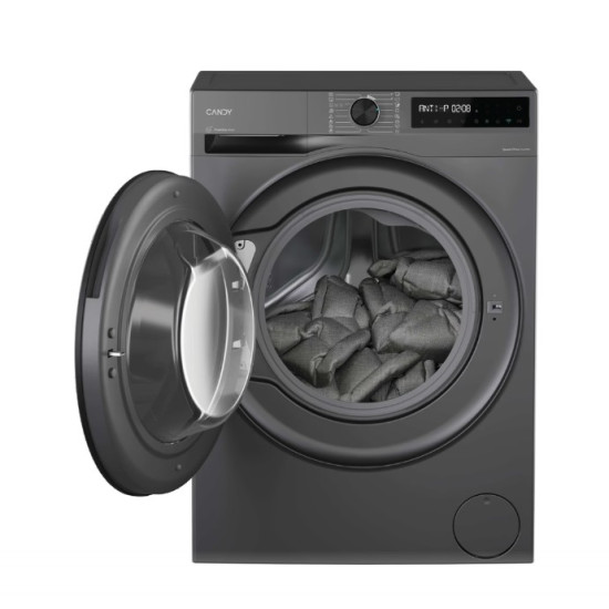 Candy BWR 485SBL6G-S mosó-szárítógép, 8/5 kg, inverter motor, 59.5x52.2x85 cm, antracitszürke szín 