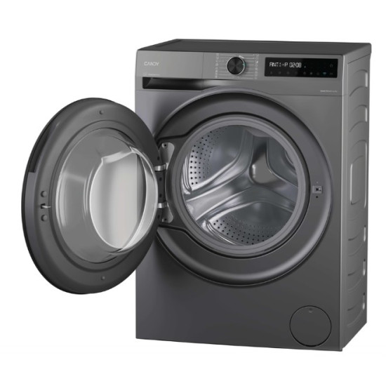 Candy BWR 485SBL6G-S mosó-szárítógép, 8/5 kg, inverter motor, 59.5x52.2x85 cm, antracitszürke szín 