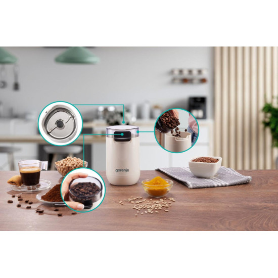 Gorenje SMK150SW kávédaráló, 150W, fehér 