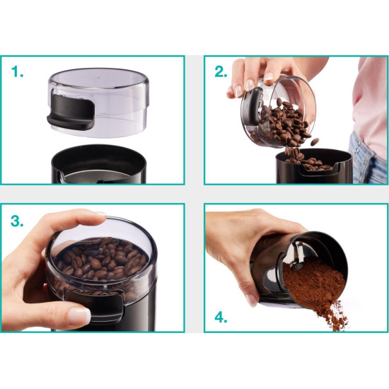 Gorenje SMK150SB kávédaráló, 150W, fekete